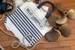 Belle of Louisville Striped Tote Bag