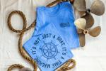 It's Not Just A Boat T-Shirt - Blue