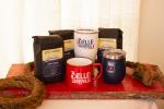 Gift Set - Bag of Coffee and Navy Tumbler