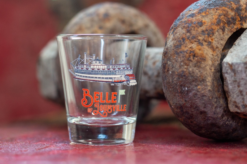 Belle of Louisville Shot Glass